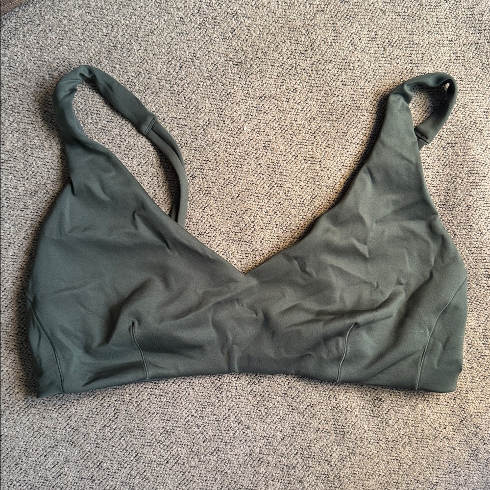Left On Friday Agave - Sunday Top D+ - Bikini Swimwear - Size M